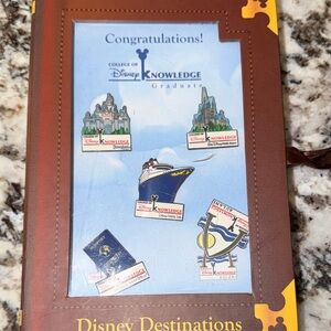 Disney Knowledge Graduate Pin Collection - Blue and Yellow